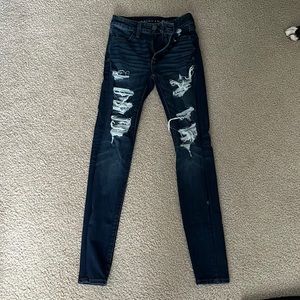 american eagle jeans size 0